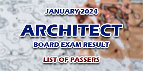 ale result|Architect Board Exam Result January 2024 – ALE Passers.